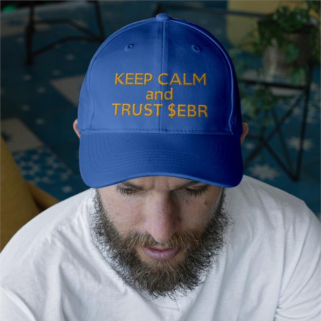 Keep Calm And Trust Ebr Twill Cap