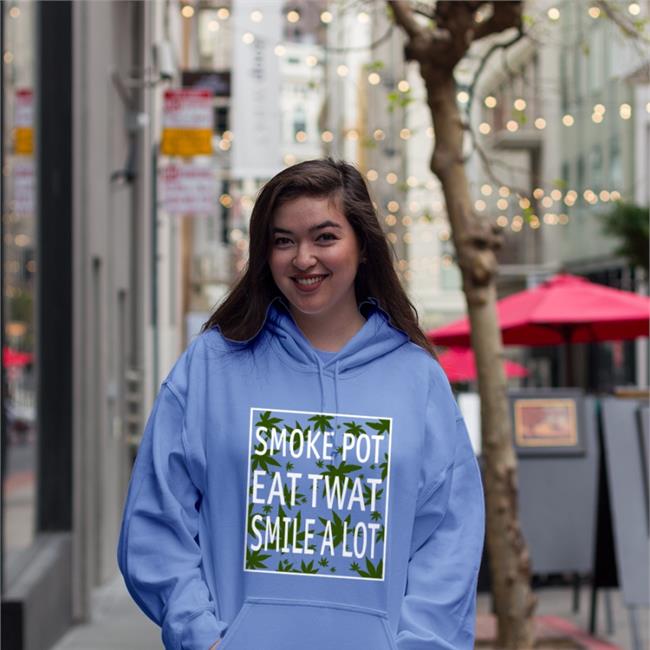 Smoke Pot Eat Twat Smile A Lot Shirt