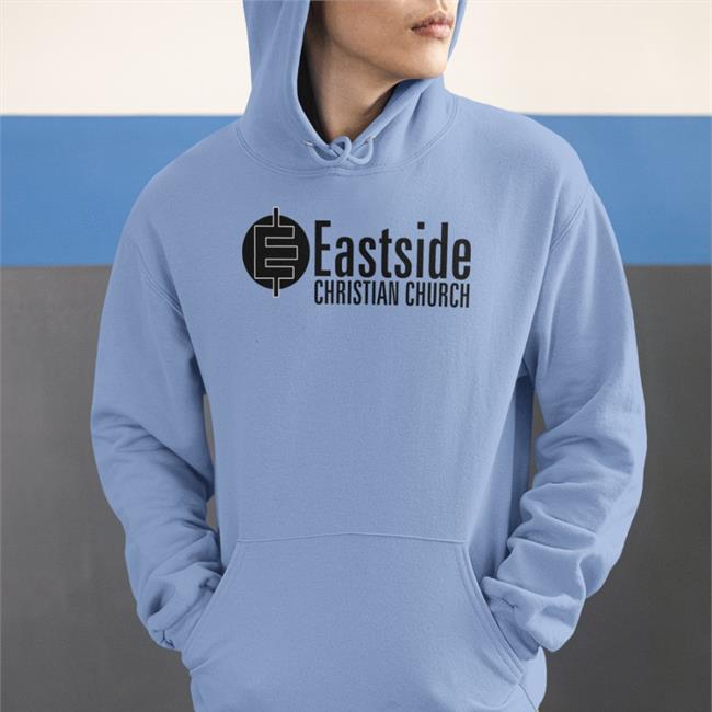 Eastside Christian Church Shirt Buns And Noble C.E.O. Light Blue