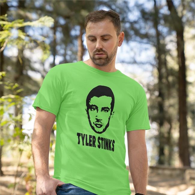 Jack Tyler Stinks Shirt White