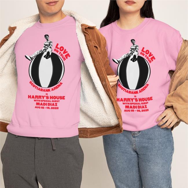 Harry Styles Live On Tour Merch Love On Tour Toronto Show Shirt Love On Tour Scotiabank Arena Is Harry House With Special Guest Madi Diaz Shirt
