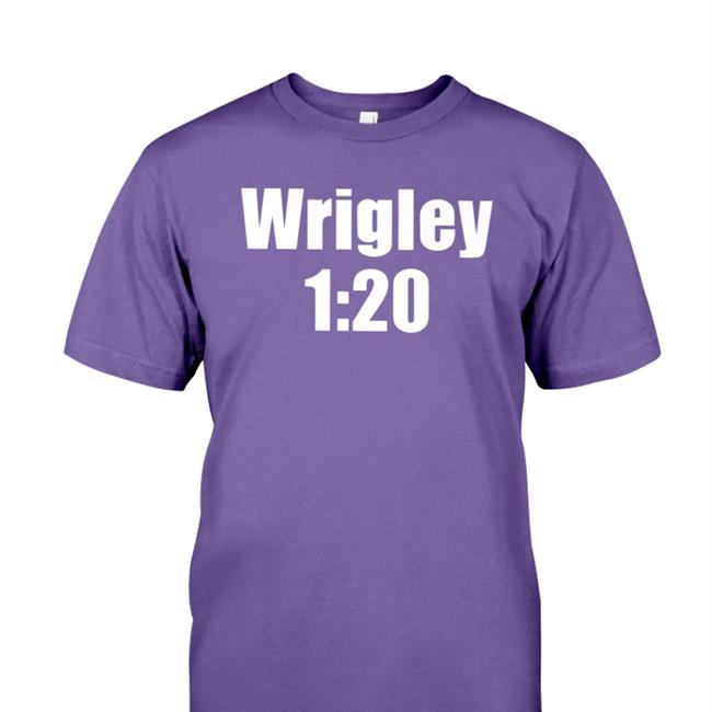 Obvious Shirts Wrigley 1:20 T-Shirt
