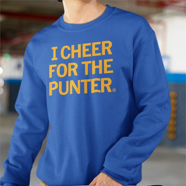 I Cheer For The Punter Tee