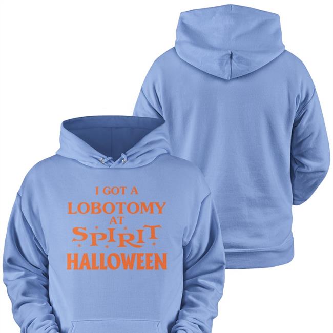 Cryingintheclub I Got A Lobotomy At Spirit Halloween Shirt