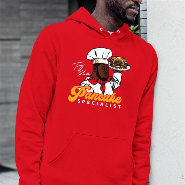 Charlie Hustle Merch Trey Smith Pancake Specialist Hooded Sweatshirt
