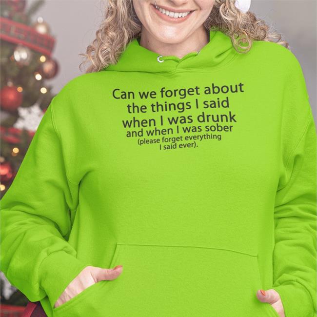 Thegoodshirts Can We Forget Long Sleeve T Shirt