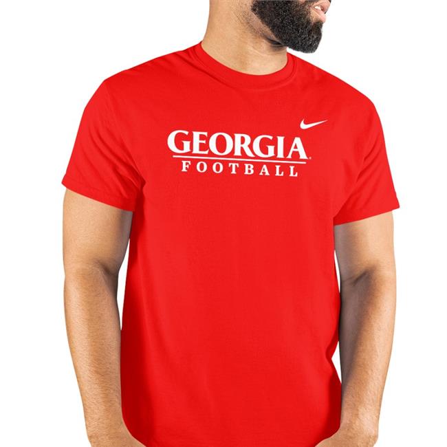 Kirby Smart Wearing Georgia Football T-Shirt Kirby Smart Kirby Smart Georgia Football Sweatshirt Red