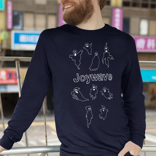 Black Glow In The Dark Ghost Shirt Joywave Mech