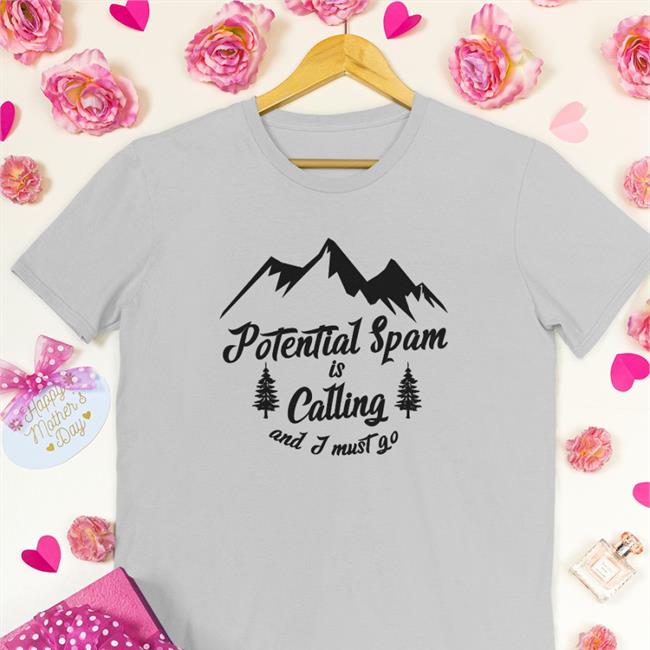Thegoodshirts Store Potential Spam Is Calling Cap White