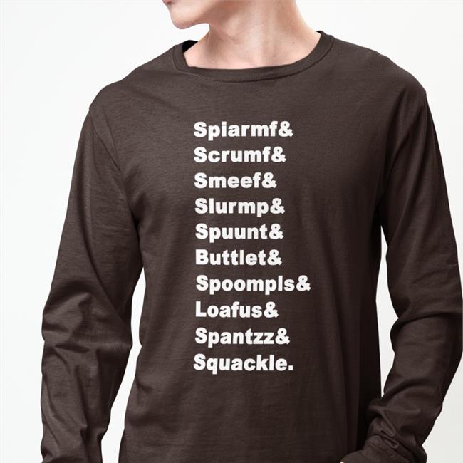 Game Grumps Spiarmf Scrumf Smeef Slurmp Spuunt Buttlet Spoompls Loafus Spantzz Squackle T-Shirt