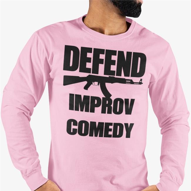 Tom Cecil Defend Improv Comedy T Shirt White