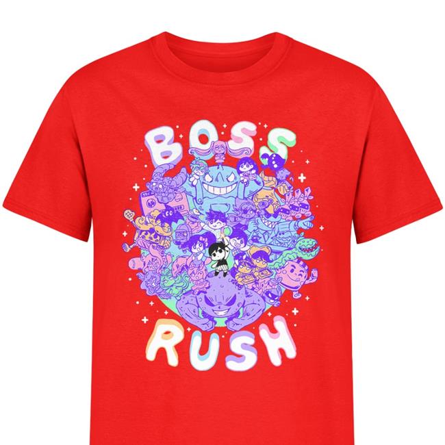 Omori Omocat Merch Boss Rush Shirt