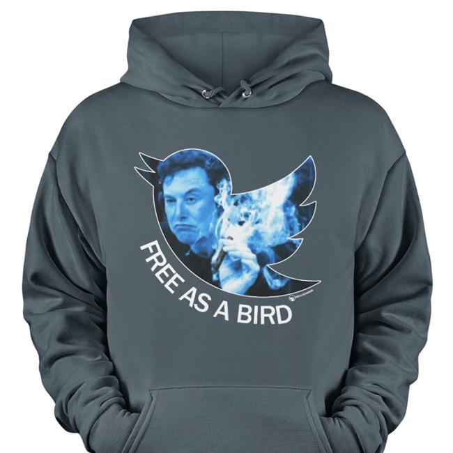 Elon Musk Free As A Bird Hoodie
