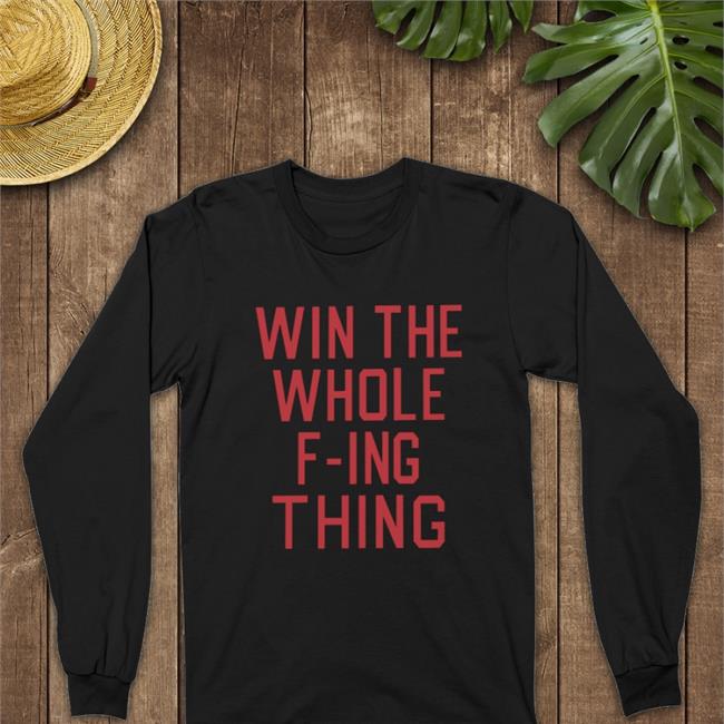 Homage Win The Whole F-Ing Thing Hooded Sweatshirt
