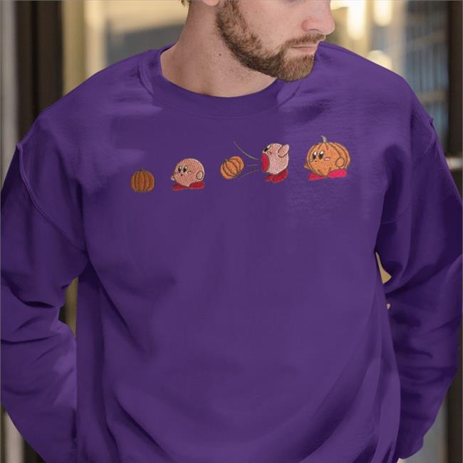 A Stitching Witch Merch Pumpkin Kirby Row Hoodies A Stitching Witch & Nola