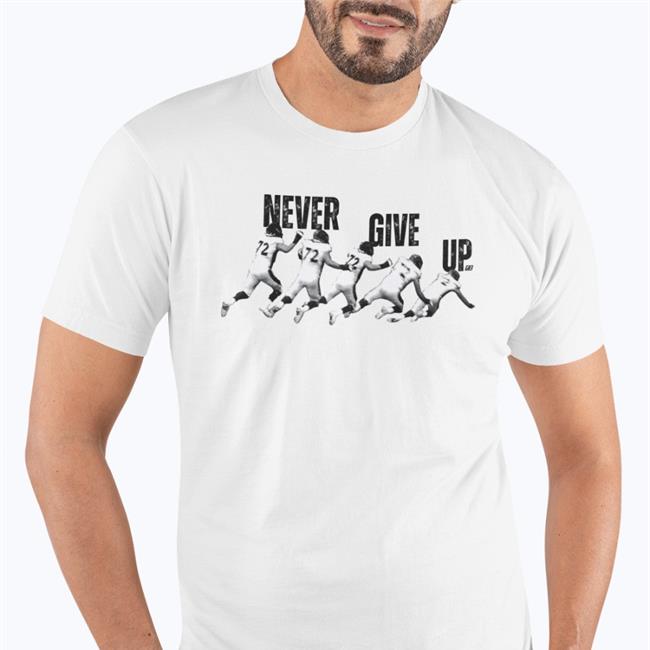 Garett Bolles 72 Never Give Up Shirt