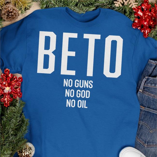 Parker Molloy Beto No Guns No God No Oil Shirt Black
