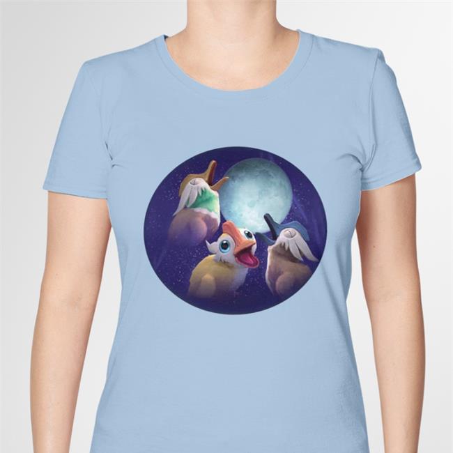 Blizzard Gear Store World Of Warcraft Three Duck Moon Tee Shirt