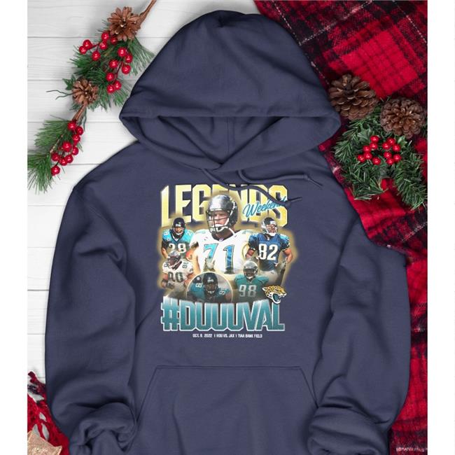 Black Jacksonville Jaguars Legends Weekend Duuuval Shirt