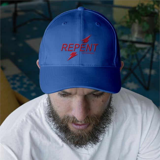 Repent Original Embroidered Hat