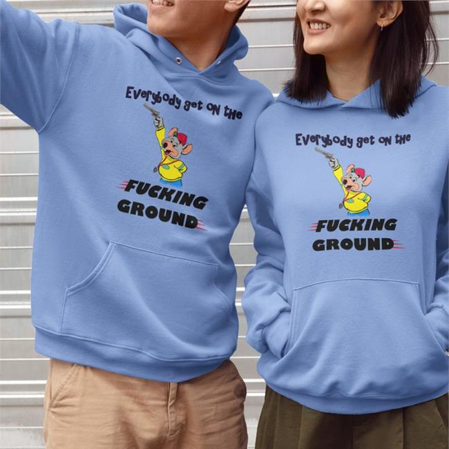 Everybody Get On The Fucking Ground Shirt Justin White