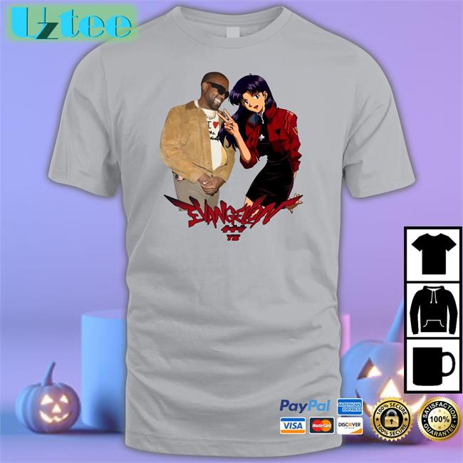 Goofyahhtees Kanywest Evangelion Misato X Ye Sweatshirt