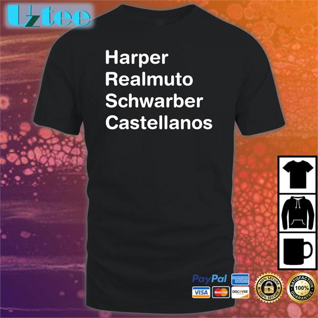 Geoff Harper Realmuto Schwarber Castellanos Tee