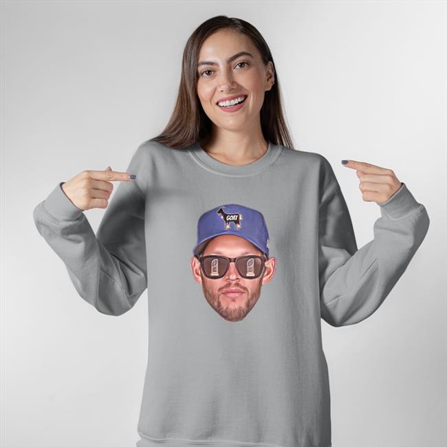 Clayton Kershaw Goat Hoodie Sweatshirt