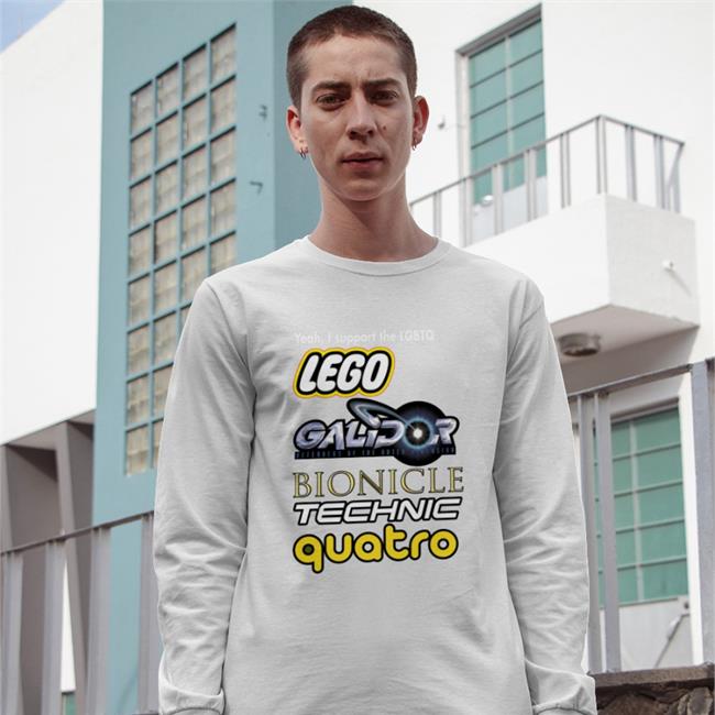Quinton Reviews Yeah I Support Lgbtq Lego Galidor Bionicle Tees