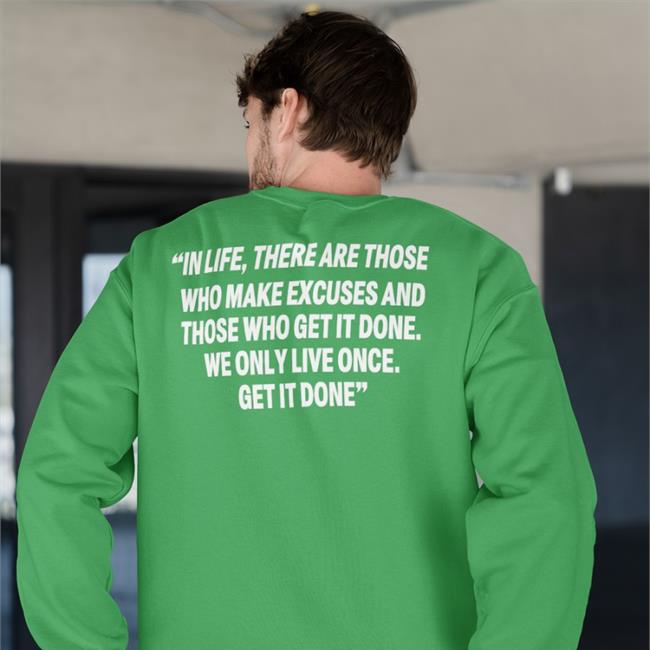 Eagles Nest Blog In Life There Are Those Who Make Excuses And Those Who Get It Done Hoodie Jalenhurts In Life There Are Those Who Make Excuses And Those Who Get It Done Hoodie