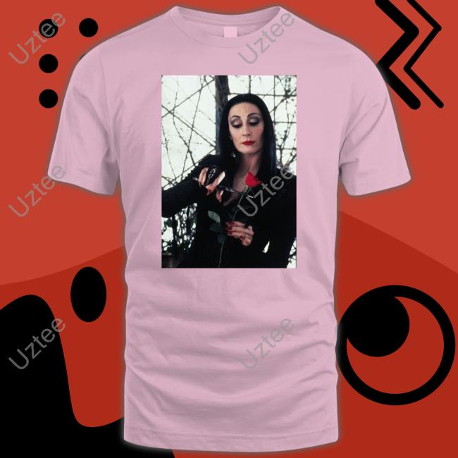 Morticia Addams Anjelica Huston Hoodie
