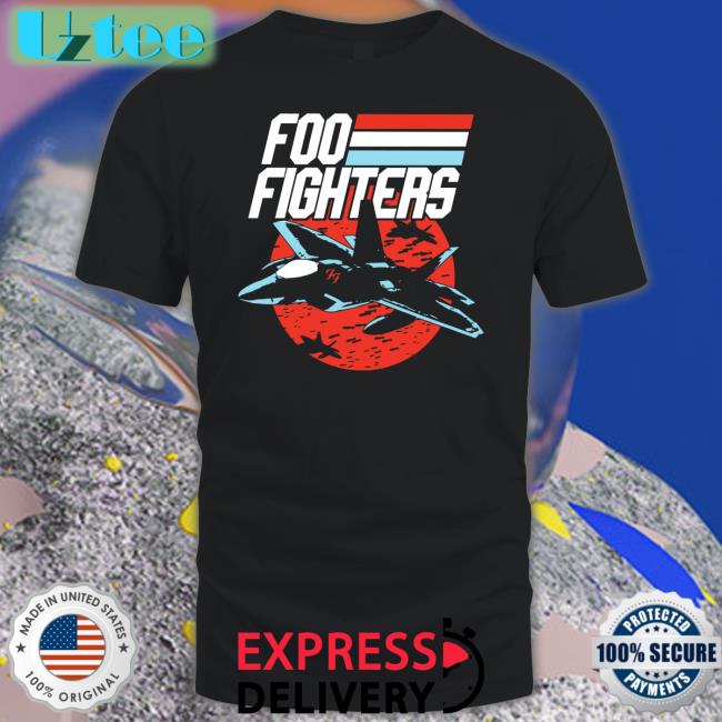 Foo Fighters Fighter Jet Shirt Ryan Pinesworth