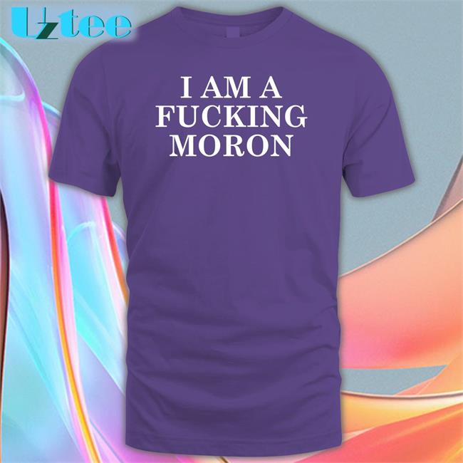 Jon Cooper I Am A Fucking Moron Hoodie