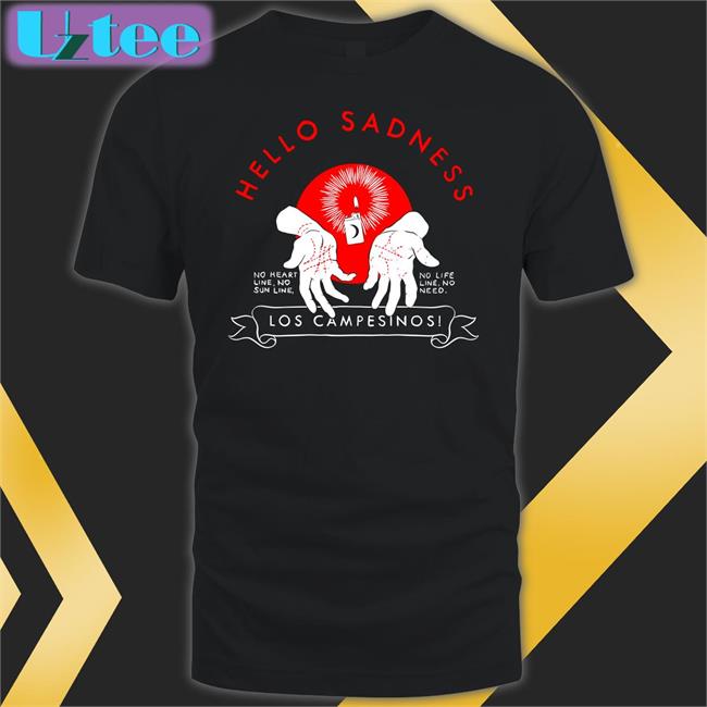Los Campesinos Hello Sadness T Shirt