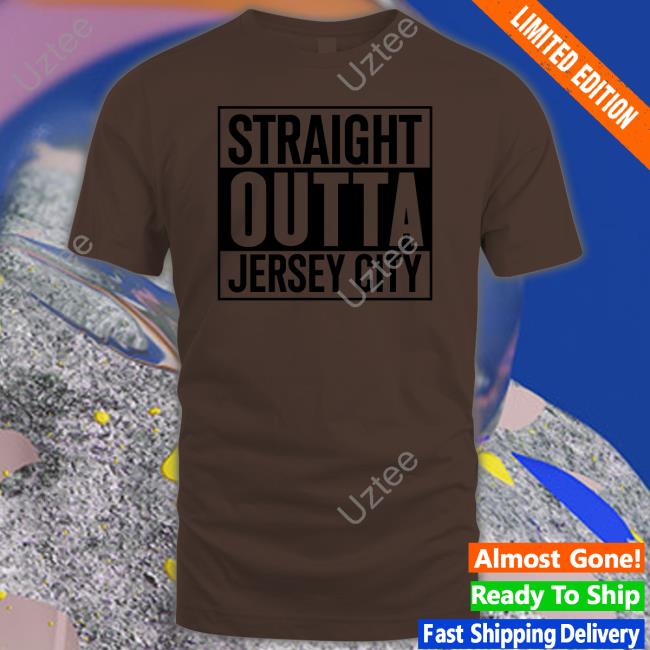 Straight Outta Jersey City T Shirt Christian