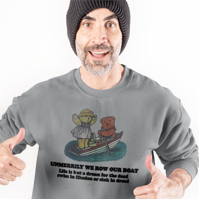 Translatedtees Unmerrily We Row Our Boat Shirt