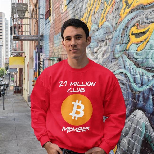 Evasavagiou.Eth 21 Million Club Member Bitcoin T Shirt Coin Bureau Merch
