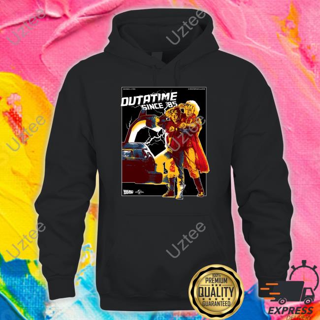 Back To The Future Merch Outatime Since 85 Doc And Marty Shirt