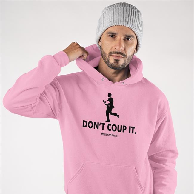 Hawley Running Don't Coup It Hoodie Sweatshirt Meidastouch Merch