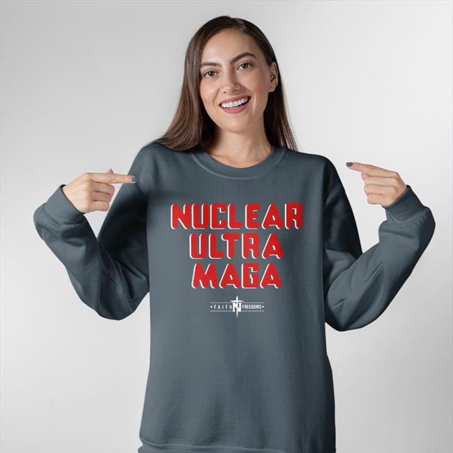 Black Nuclear Ultra Maga Shirt Nuclear Ultra-MAGA Julie