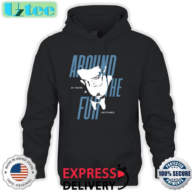Deftones Merch Around The Fur 25 Years Deftones Hooded Sweatshirt Aroundthefur25