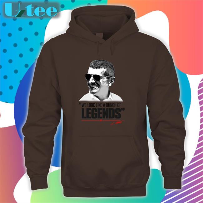 Mick Schumacher Rocking We Look Like A Bunch Legends Shirt