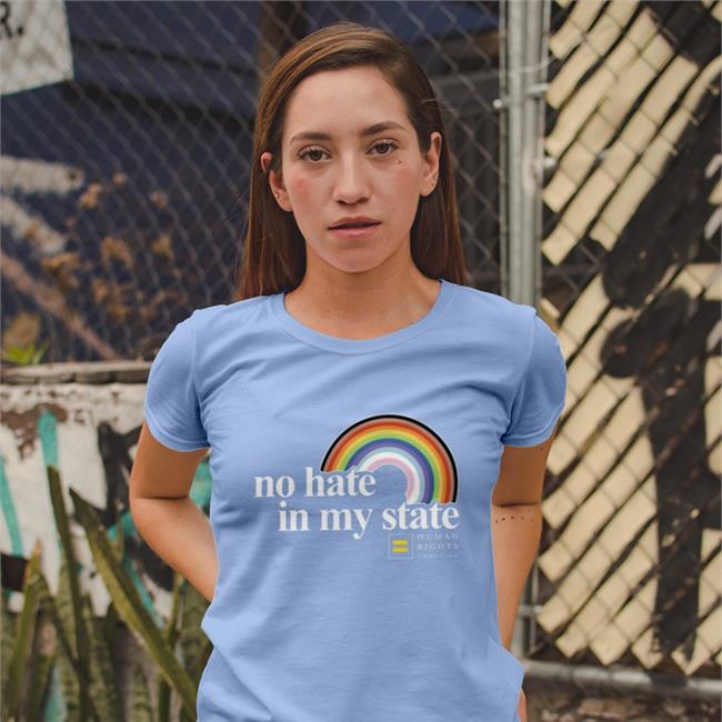 Human Rights Campaign Store Ron Desantis No Hate In My State Shirt