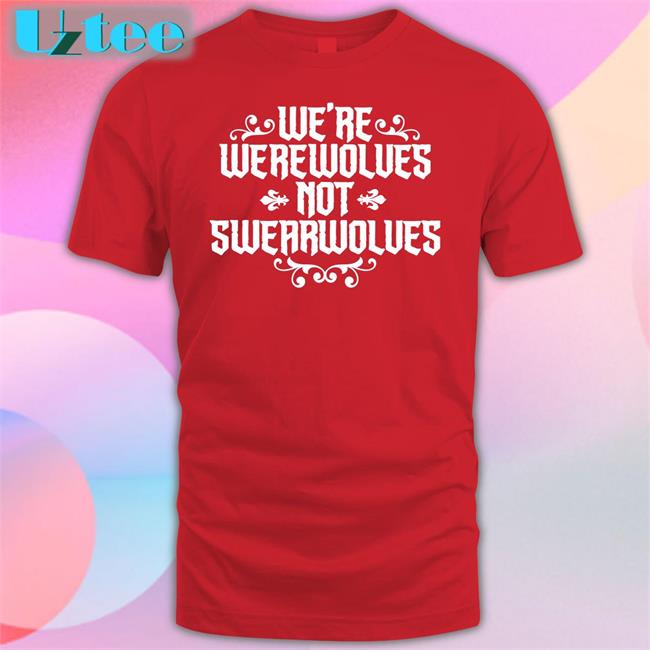 We're Werewolves Not Swearwolves Hoodie David Jón Fuller
