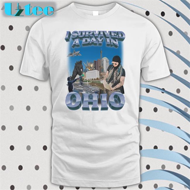 Swagstimulus Store I Survived A Day In Ohio Shirt