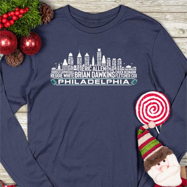 Johnny Ulecka Philadelphia Football Team All Time Legends Shirts