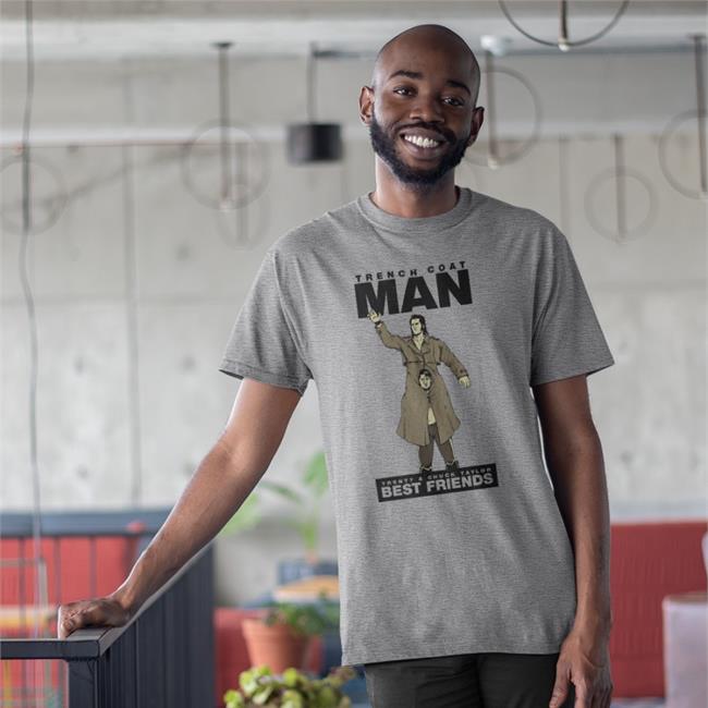 Trench Coat Man Tee Shirt