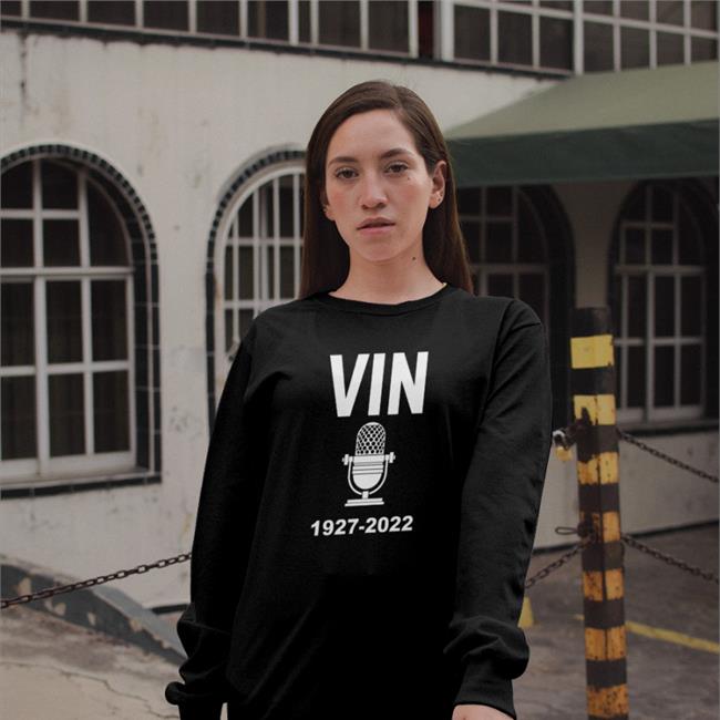 Vin Scully Microphone 1927-2022 Sweatshirt Los Angeles Dodgers Dodgers Vin Microphone 1927-2022 T Shirt