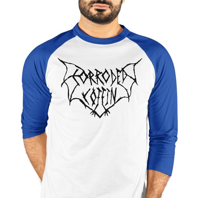 Corroded Coffin Band Baseball Tee Grace Van Dien