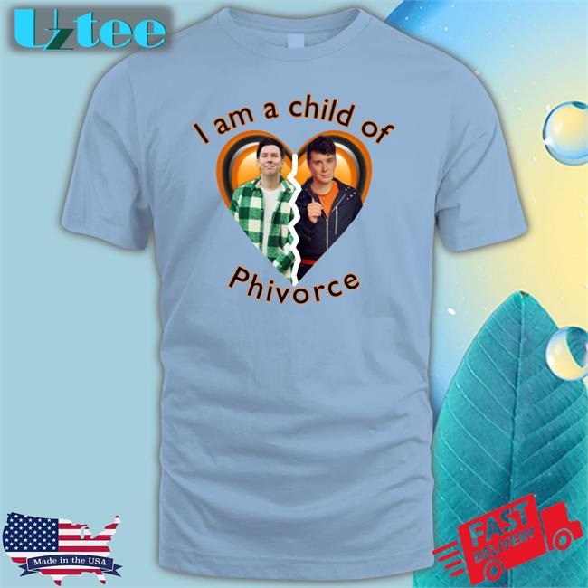 Dan And Phil I Am A Child Of Phivorce T Shirt